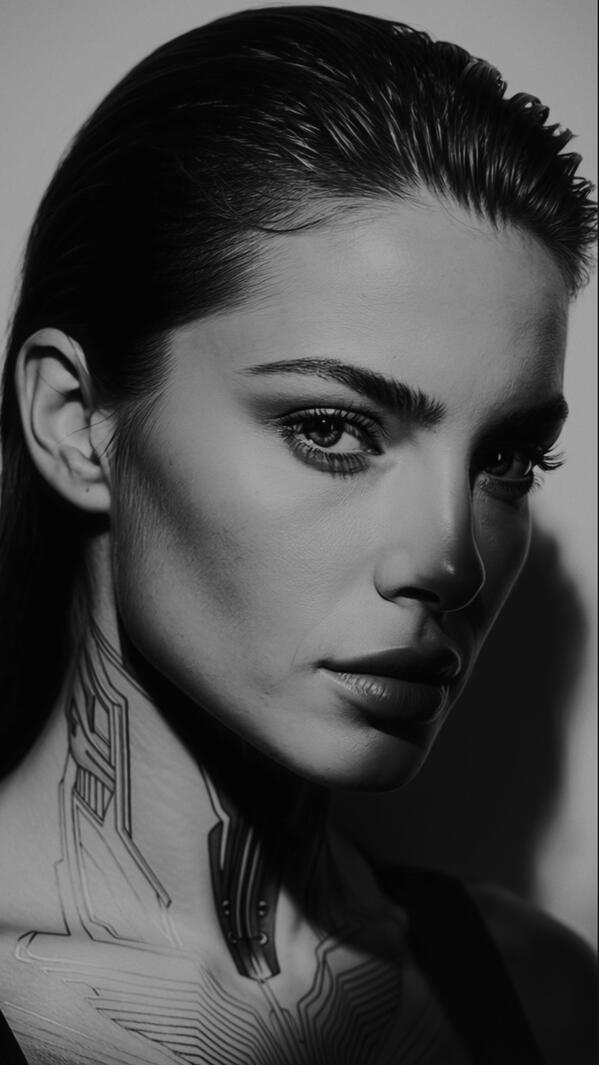 Close-up portrait of Mia Liorvian