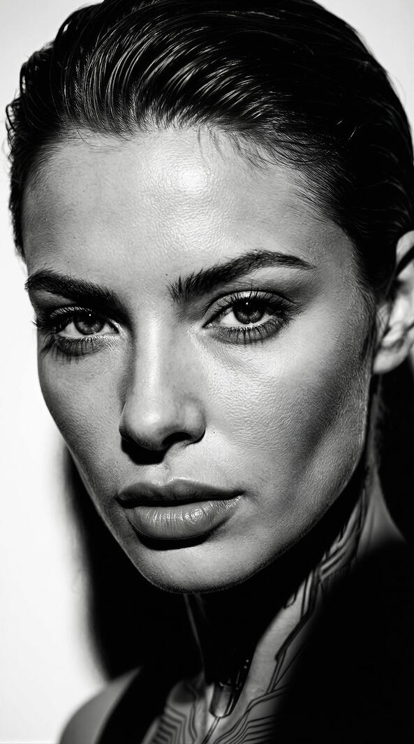 Close-up portrait of Mia Liorvian